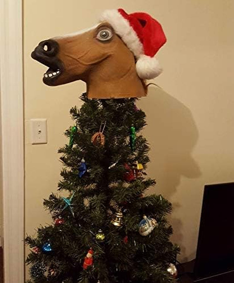 horse man head